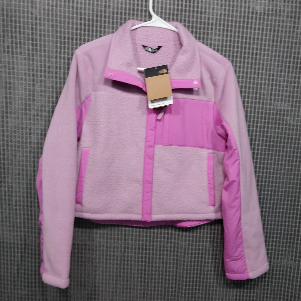 The North Face Fleece Mashup Jacket Girls XL 14/16 Purple NF0A8A42P02-XL